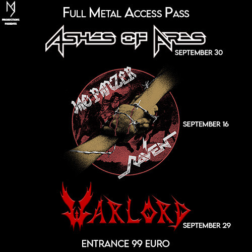 JAG PANZER, WARLORD & ASHES OF ARES FULL METAL ACCESS PASS